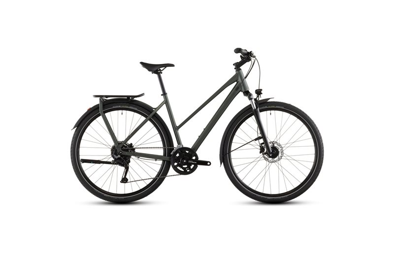 City-hybridipyörä Cube Kathmandu ONE Mid Sagebrushgreen/Green