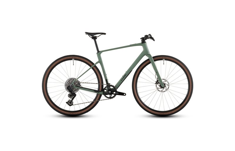 City-hybridipyörä Cube Nulane C:62 SLT Greensmoothie/Green