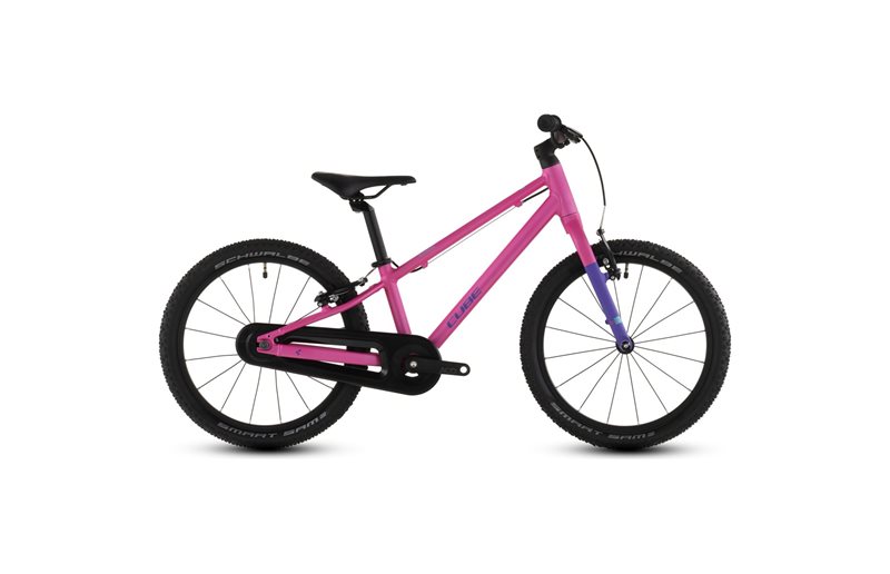 Lasten polkupyörä Cube Numove 180 Fucsia/Plum 18"