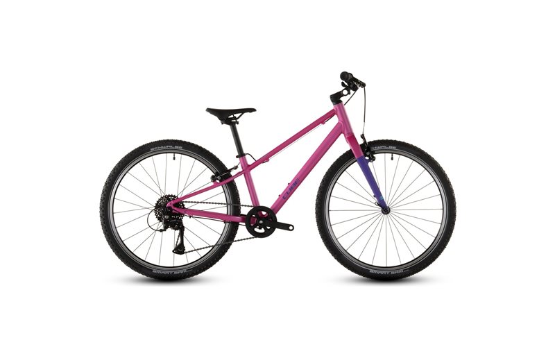 Lasten polkupyörä Cube Numove 240 Fucsia/Plum 24"