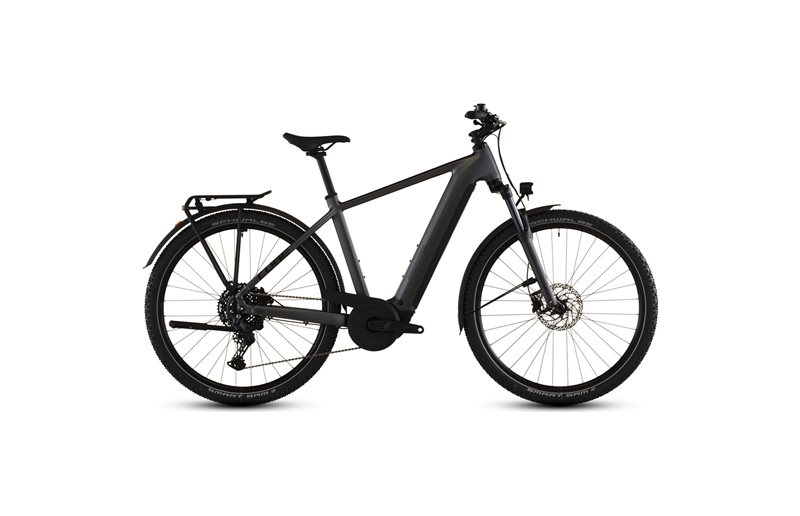 Hybridcykel el Cube Nuride Hybrid Performance 600 Slabgrey/Black