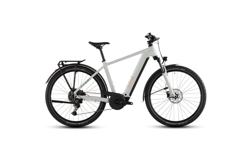 Hybridcykel el Cube Nuride Hybrid Performance 600 Desertstone/Grey
