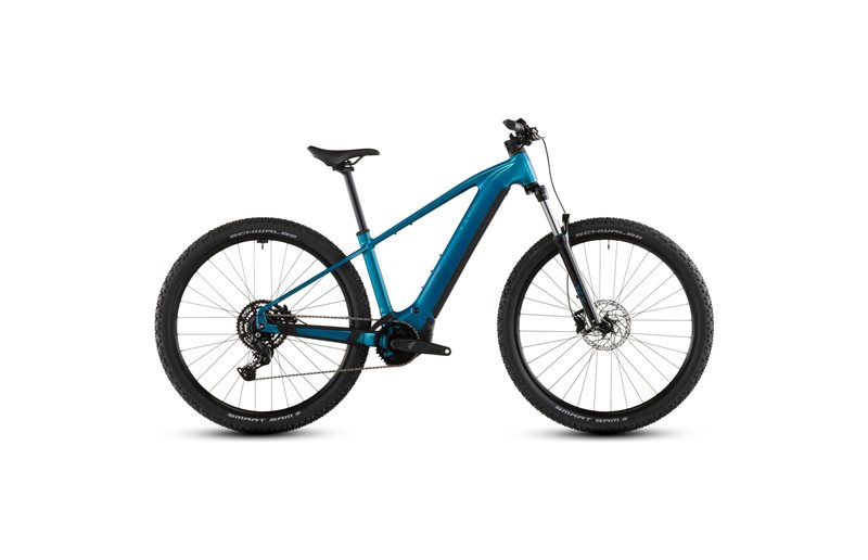 El MTB Cube Reaction Hybrid Performance 600 Electricblue/Dazzle