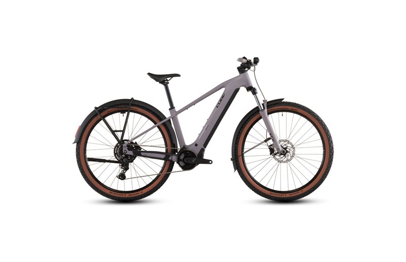 El MTB Cube Reaction Hybrid Performance 600 FE Plumgrey/Black