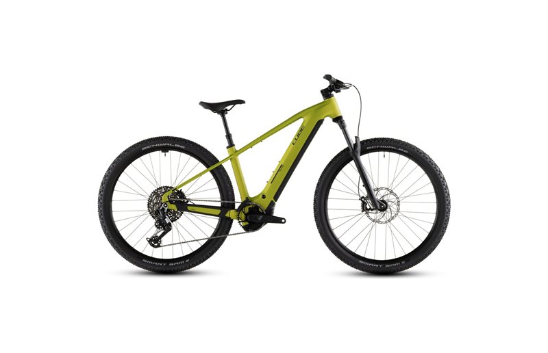 El MTB Cube Reaction Hybrid Race 800 Lizard/Black