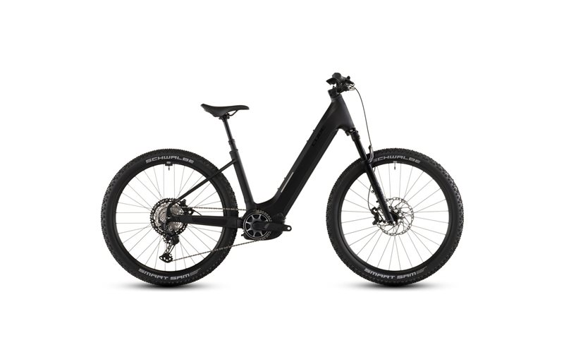 El MTB Cube Reaction Hybrid SLX 800 Low Silverdust/Chrome