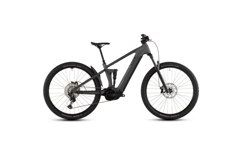 El MTB Cube Stereo Hybrid ONE22 Race 800 Slabgrey/Chrome