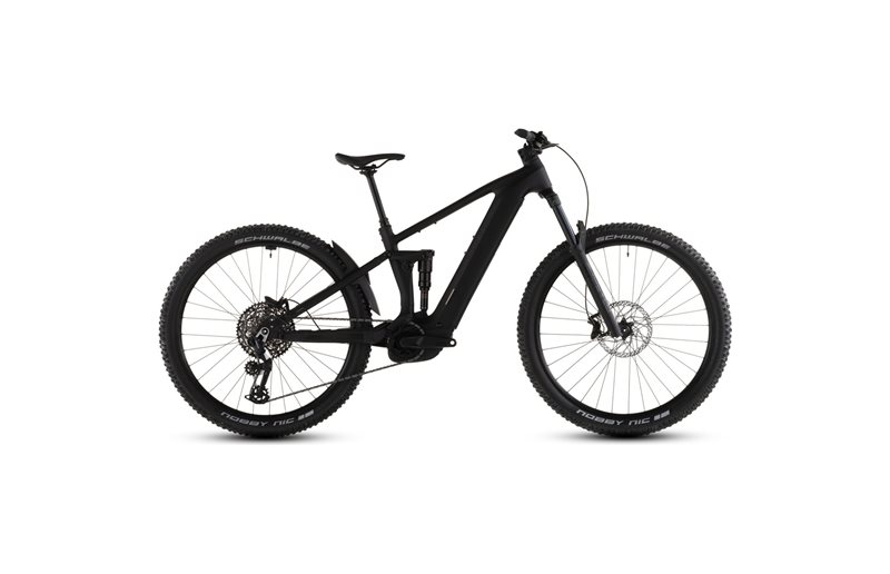 El MTB Cube Stereo Hybrid ONE44 EX 800 Blackline