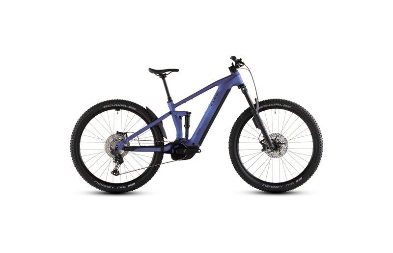 El MTB Cube Stereo Hybrid ONE44 EXC 800 Blueiris/Black