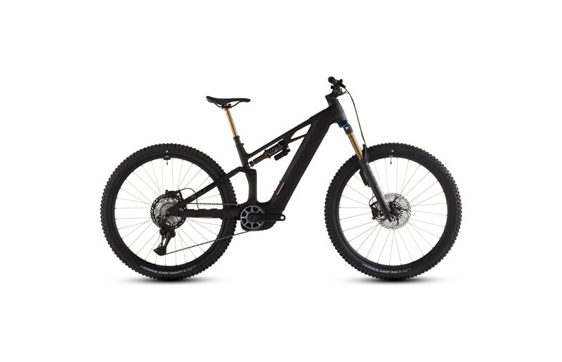 El MTB Cube Stereo Hybrid ONE44 HPC AT 800 Carbon/Gold