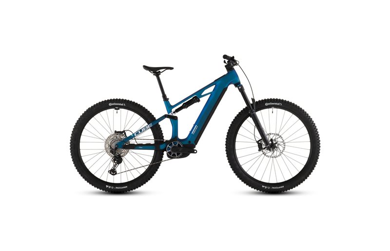 Sähkömaastopyörä Cube Stereo Hybrid ONE44 HPC SLX 800 Nebula/White