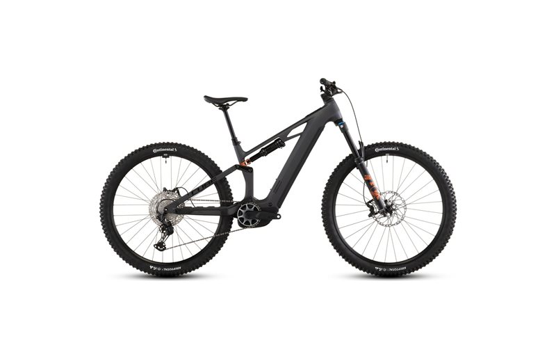 El MTB Cube Stereo Hybrid ONE44 HPC SLX 800 Slabgrey/Orange