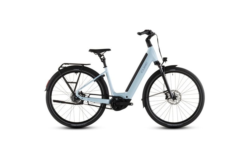 Sähköpyörä hybridi Cube Supreme RT Hybrid Deluxe EX 600 Low Airygreen/Prism