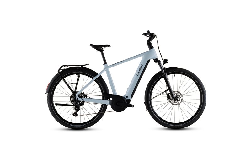 Hybridcykel el Cube Touring Hybrid ONE 600 Glacier/Reflex