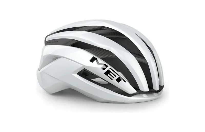 Cykelhjälm MET Trenta 3K Carbon MIPS White Glossy