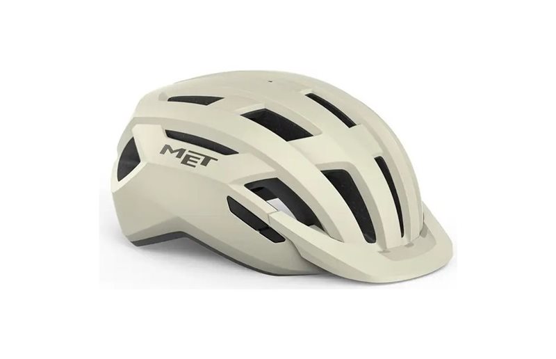 Cykelhjälm MET Allroad Off White