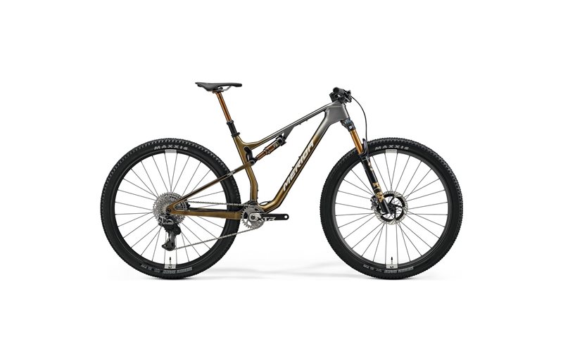 Heldämpad MTB Merida Ninety-Six 9000 Gunmetal Grey/Gold