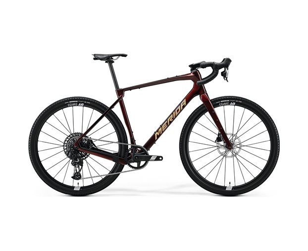 Gravelbike Merida Silex 8000 Elegant Wildberry/Gold