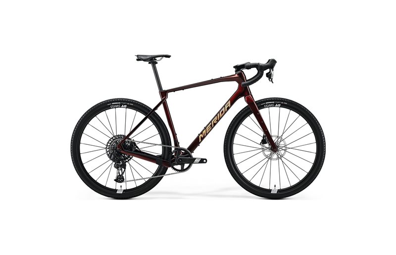 Gravelbike Merida Silex 8000 Elegant Wildberry/Gold