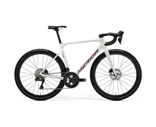 Racercykel Merida Scultura 8000 Matt White/Rainbow Purple
