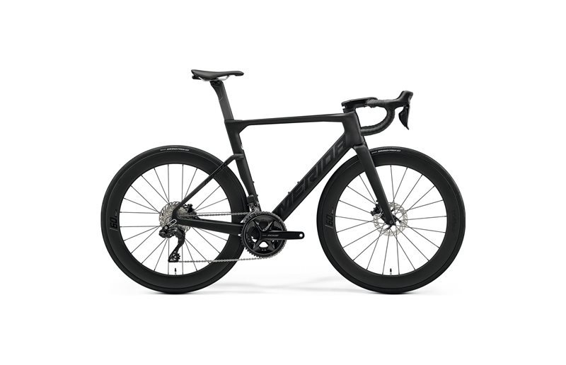 Aero maantiepyörä Merida Reacto 6000 Silk Black/Glossy Dark Silver