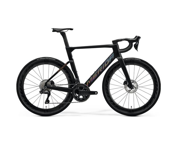 Aeroracer Merida Reacto 8000 Silk Black/Glossy Dark Silver