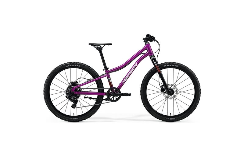 Barnesykkel Merida Matts J.24+ Silk Purple/White/Red/Black