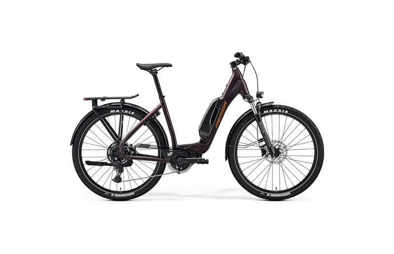 Hybridcykel el Merida eSpresso CC 400 EQ SE Silk Black/Brown