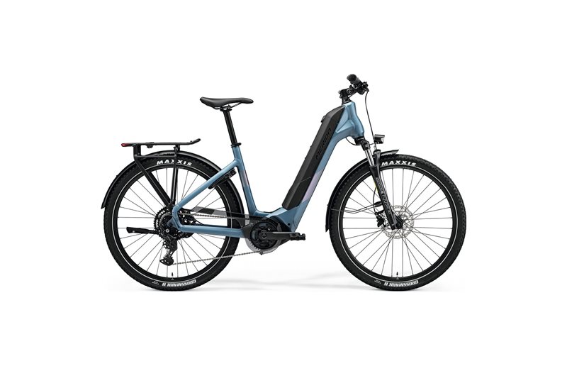 Hybridcykel el Merida eSpresso CC 400 EQ Silk Dove Blue/Blue