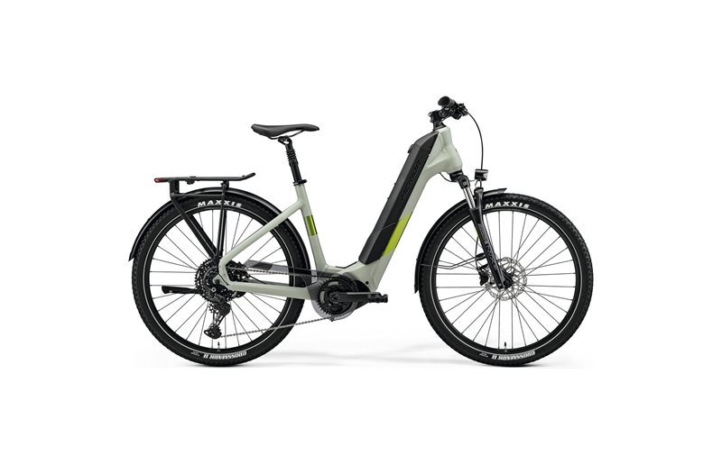 Hybridcykel el Merida eSpresso CC 575 EQ Matt Early Moss Grey/Green