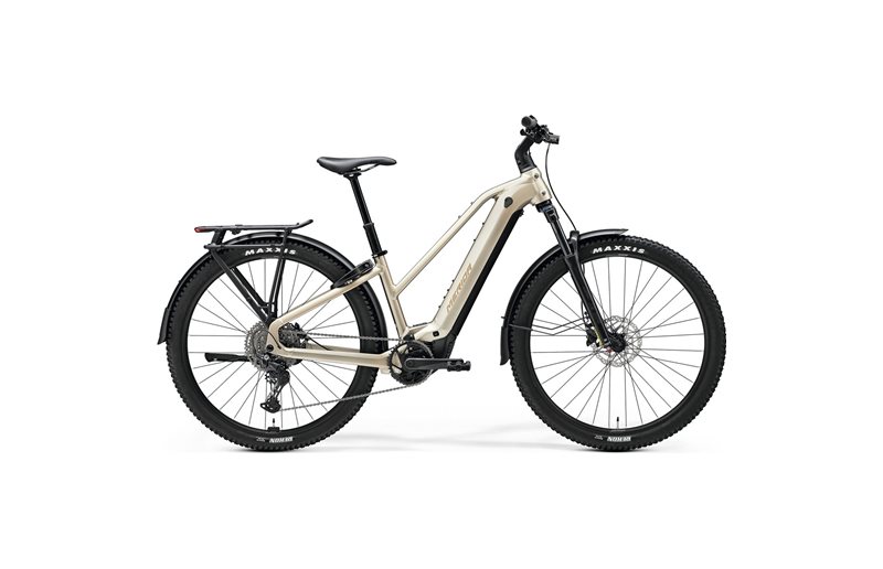 Hybridcykel el Merida eFloat CC L 500 EQ High Cream/Brown