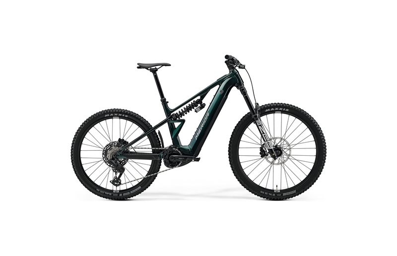 El MTB Merida eOne-Eighty FR 800 Halo Green/Grey