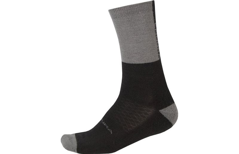Pyöräilysukat Endura Baabaa Merino Winter Sock Black