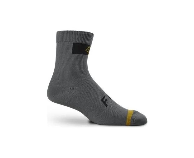 Cykelstrumpor Fox Defend Water Sock Grey
