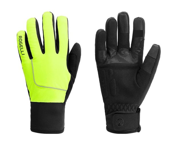 Sykkelhansker Rogelli Essential Fluor Yellow