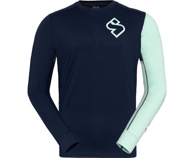 Pyöräilypaita Sweet Protection Hunter LS Jersey M Navy Blazer