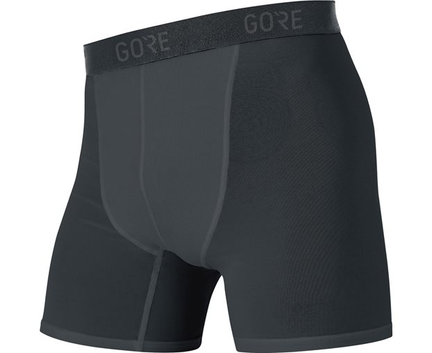 Undertøj GoreWear M Base Layer Boxer Shorts Black