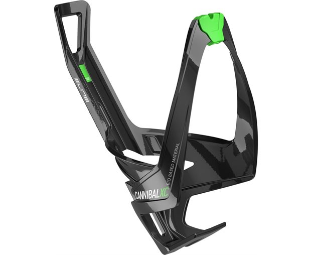 Flaskställ Elite Bottle Cage Cannibal XC Green Graphic Bio Based