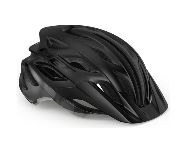 Met Cykelhjälm MTB Veleno Mips Black/Matt Glossy