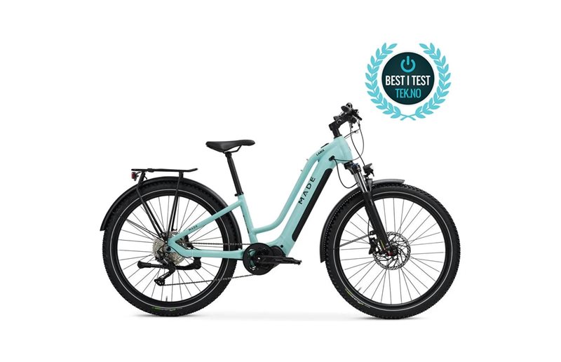Elcykel hybrid Made Larix Lady Light Turquoise Matt