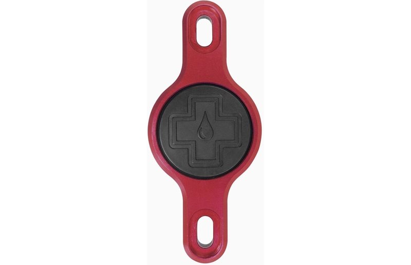 AirTag pidike MUC-OFF Secure Tag Holder 2.0 Red