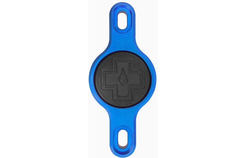 AirTag pidike MUC-OFF Secure Tag Holder 2.0 Blue