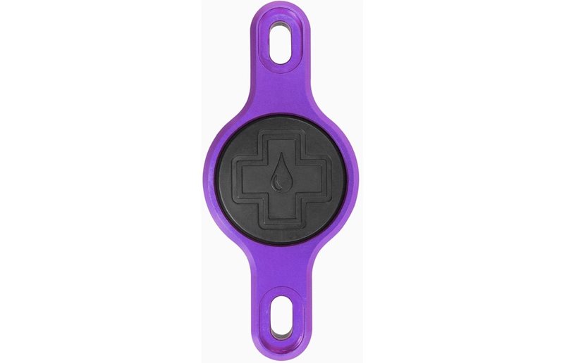 Hållare för Apple-Airtag MUC-OFF Secure Tag Holder 2.0 Purple