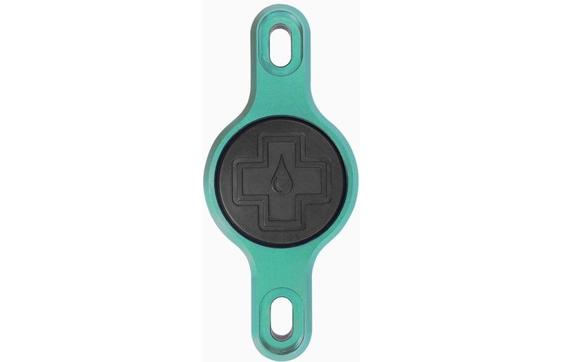 AirTag pidike MUC-OFF Secure Tag Holder 2.0 Turquoise