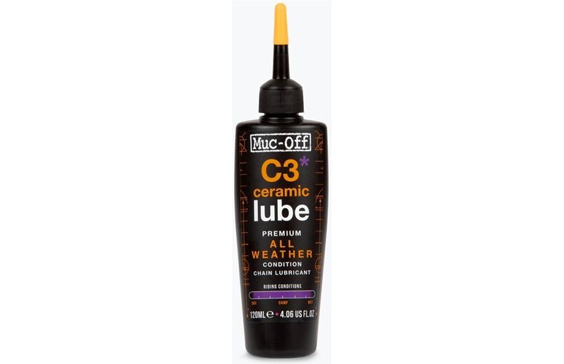 Ketjuöljy MUC-OFF C3 Ceramic All Weather Bicycle Lube 120ml