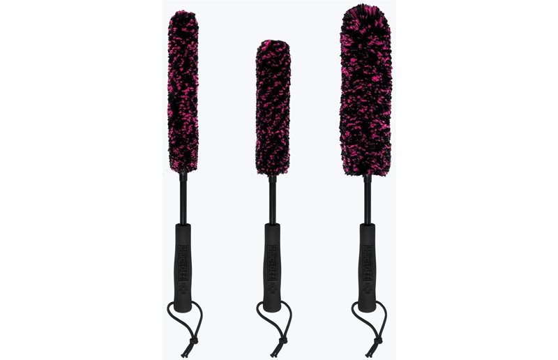 Harjasarja MUC-OFF Microfibre Brush (setti 3)