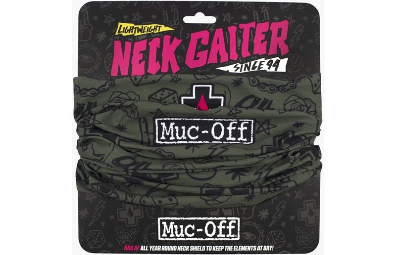 Nackvärmare MUC-OFF Lightweight Green Punk One-Size