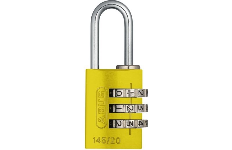 Riippulukko ABUS 145/20 Yellow