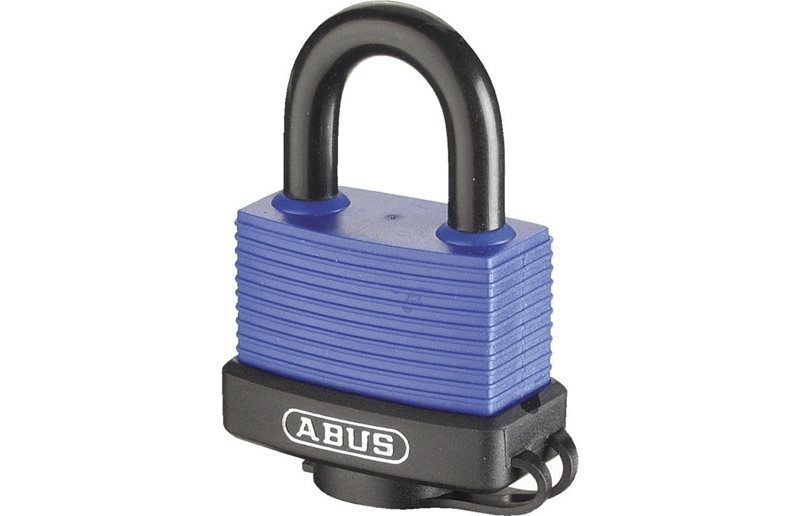 Riippulukko ABUS 70IB/45 Aqua Safe Black/Blue