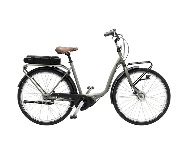 Elcykel Skeppshult Dela7-Vxl Oliv Matt